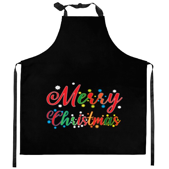 Holly Jolly Holidays : Merry Christmas Kitchen Aprons