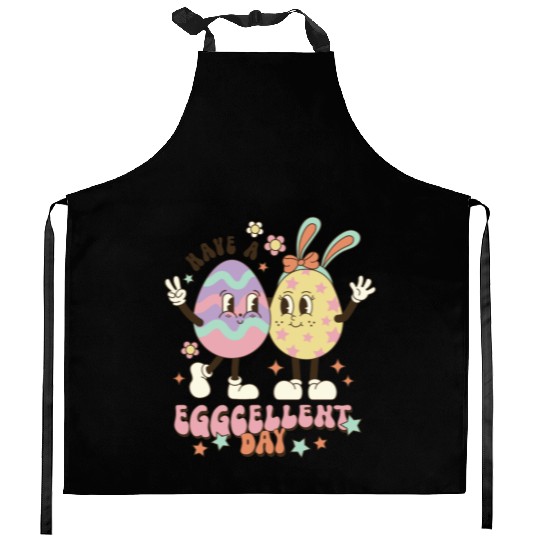 Happy Easter Day, Cute Easter Kitchen Aprons