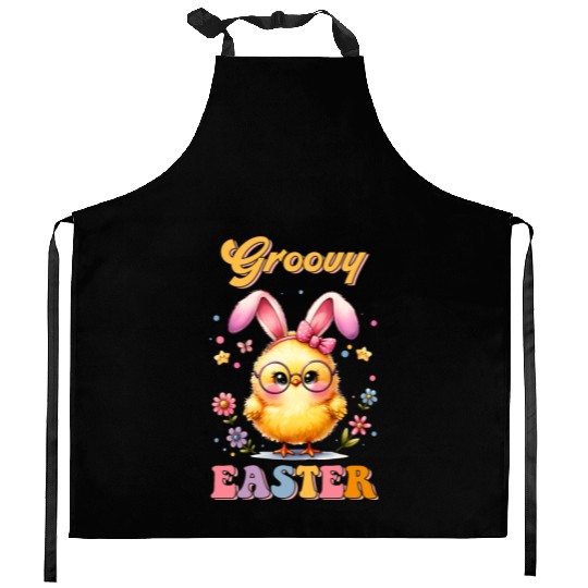 Happy Easter Day, Cute Easter Kitchen Aprons