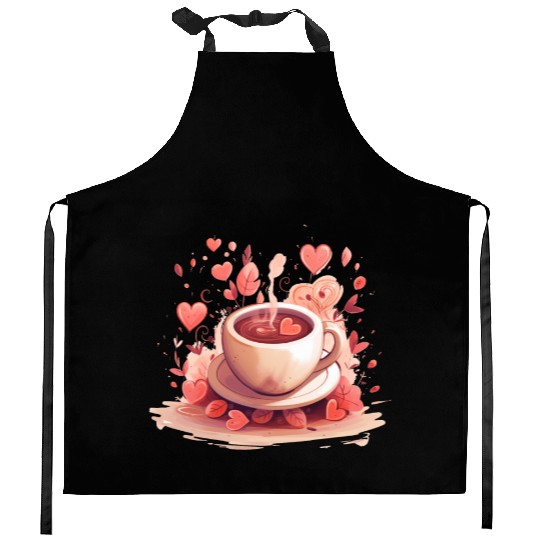 Valentines Day, Valentine Retro Kitchen Aprons