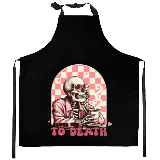 Valentines Day, Valentine Retro Kitchen Aprons