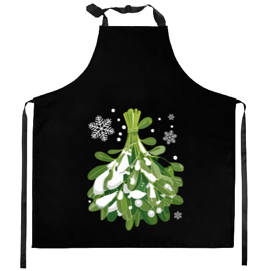 Mistletoe Kitchen Aprons