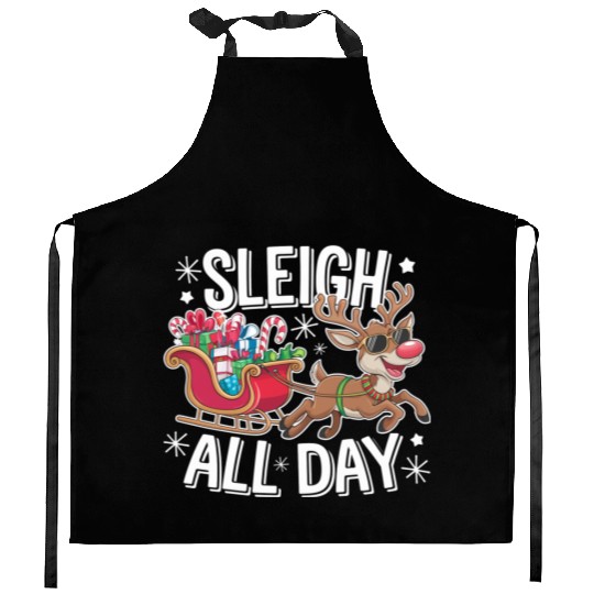 Sleigh All Day Kitchen Aprons