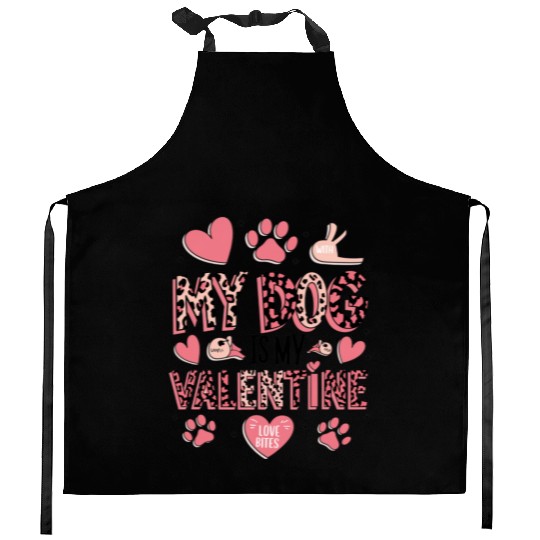 Valentines, Valentines Day, Retro Valentine Kitchen Aprons