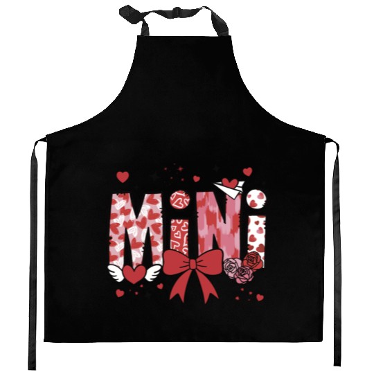 Valentines Retro, Valentine Day Kitchen Aprons