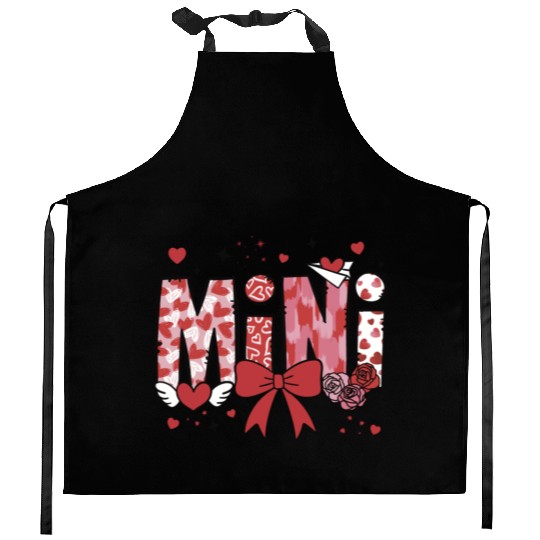 Valentines Retro, Valentine Day Kitchen Aprons