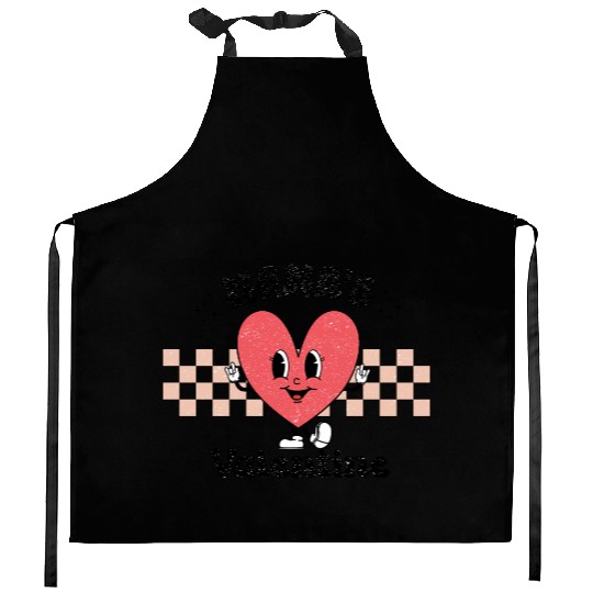 Valentines Day, Valentine Retro Kitchen Aprons
