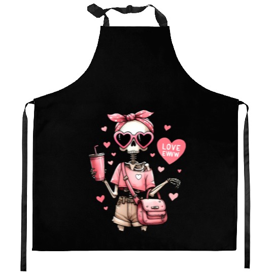 Valentines Cute, Valentine Day Kitchen Aprons