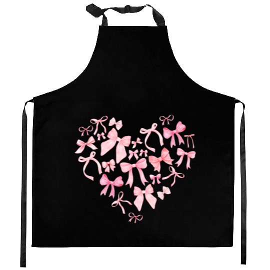 Valentines Day, Retro Valentine, Coquete Valentine Kitchen Aprons