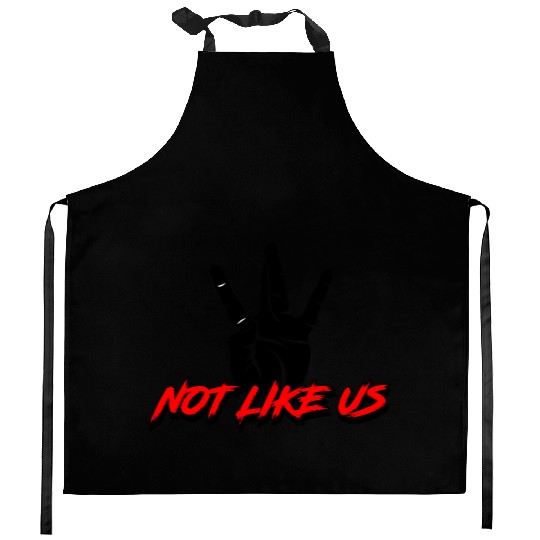 Not Like Us Kitchen Aprons