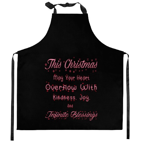 Winter Wonderland Wishes Kitchen Aprons
