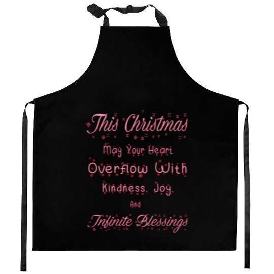 Winter Wonderland Wishes Kitchen Aprons