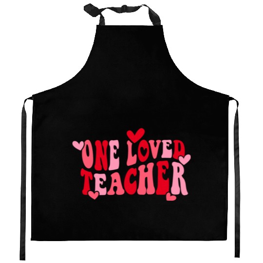 Valentines Day, Retro Valentine, Coquete Valentine Kitchen Aprons