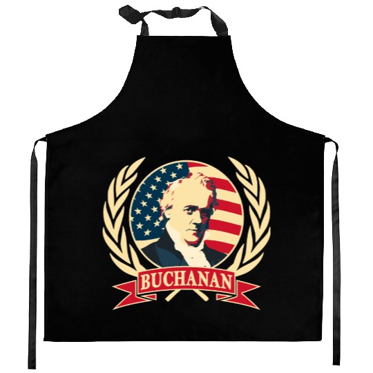 President James Buchanan Kitchen Aprons