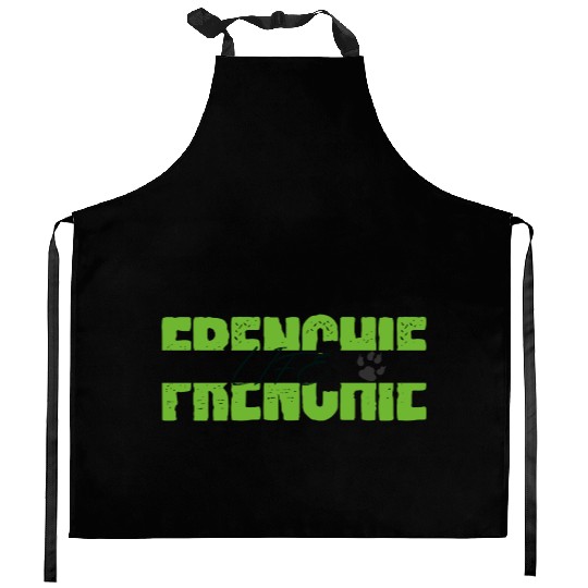 Frenchie Life Kitchen Aprons