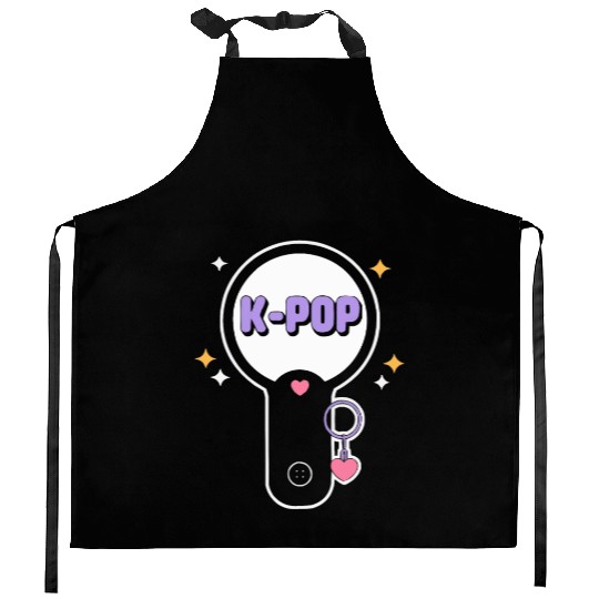 K-Pop Korean Pop Music South Korea Kpop Lightstick Kitchen Aprons
