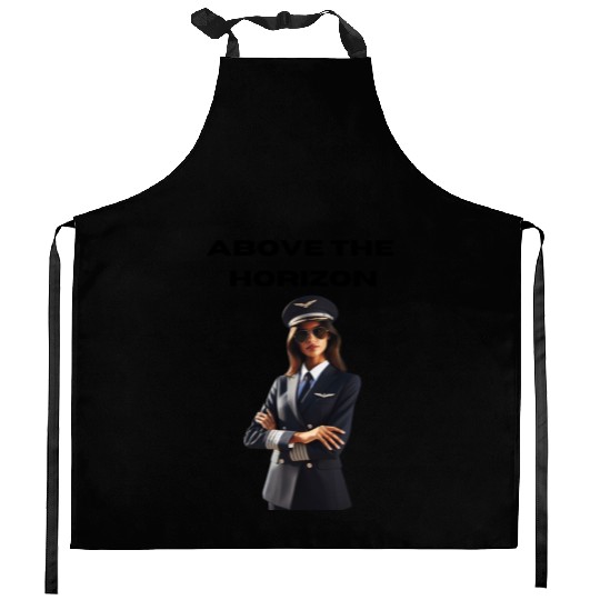 Above The Horizon - Kitchen Aprons for Pilots