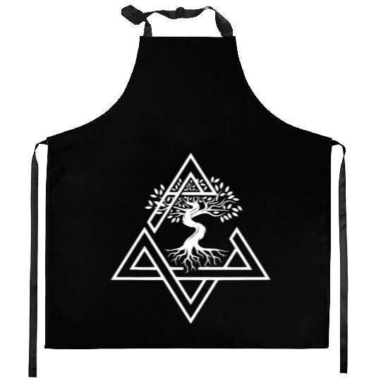 Asatru Valhalla Scandinavian Pride Norsemen Viking Kitchen Aprons