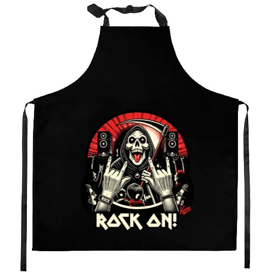 Reaper Rock Concert: Rock On Kitchen Aprons