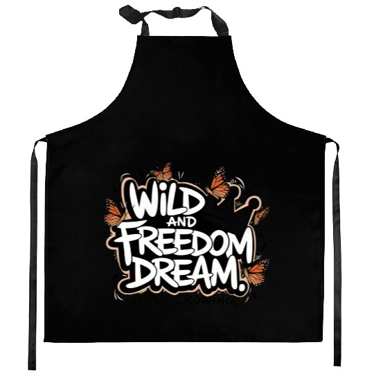Butterfly Design Kitchen Aprons
