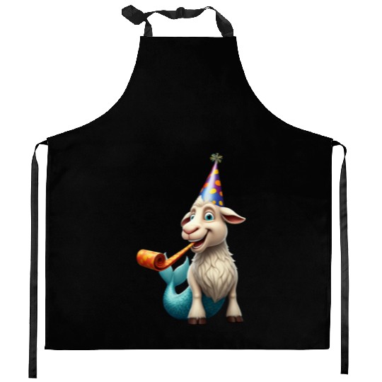Party Animal Capricorn Kitchen Aprons