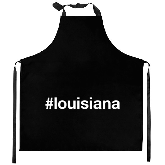 LOUISIANA Hashtag Kitchen Aprons