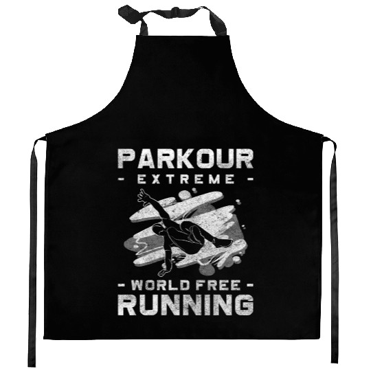 Freerunning Jumper Hobby Lifestyle Kitchen Aprons