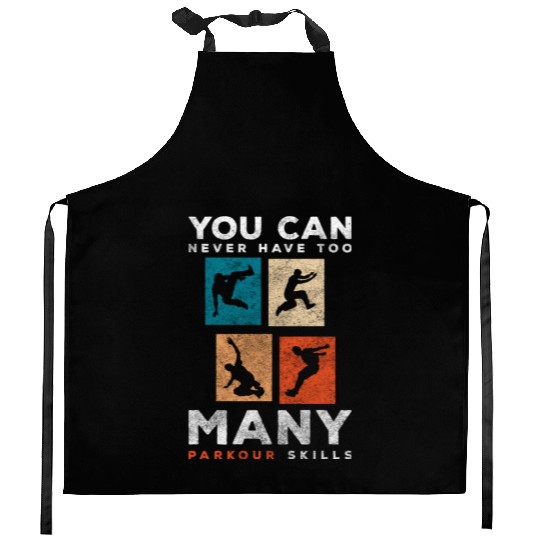 Freerunner Extreme Sport Underground Adventure Kitchen Aprons