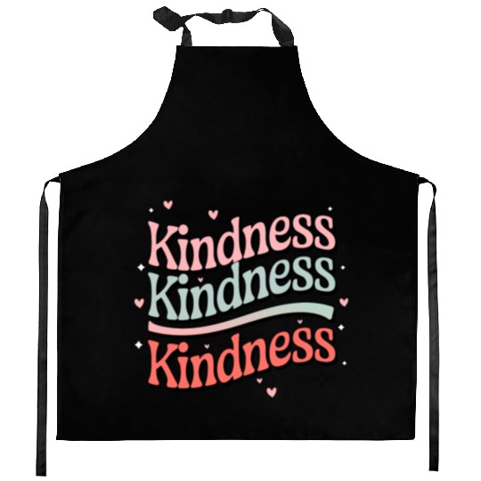 Kindness in Pastels - Spread the Love Kitchen Aprons