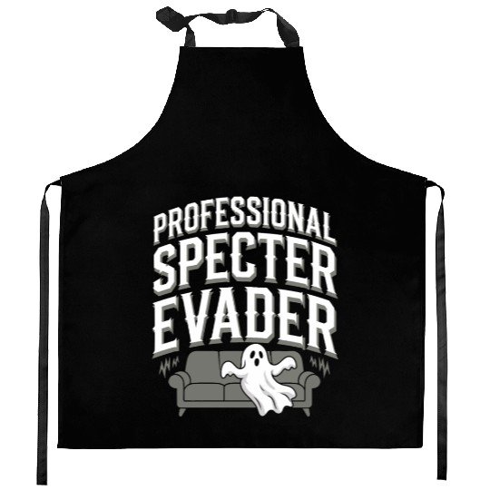 Paranormal Comedy Funny Ghost Humor Lighthearted Kitchen Aprons