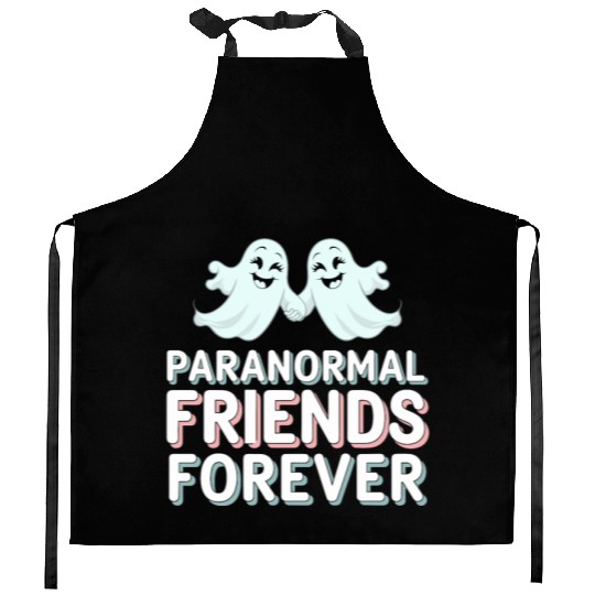 Paranormal Comedy Funny Ghost Humor Lighthearted Kitchen Aprons