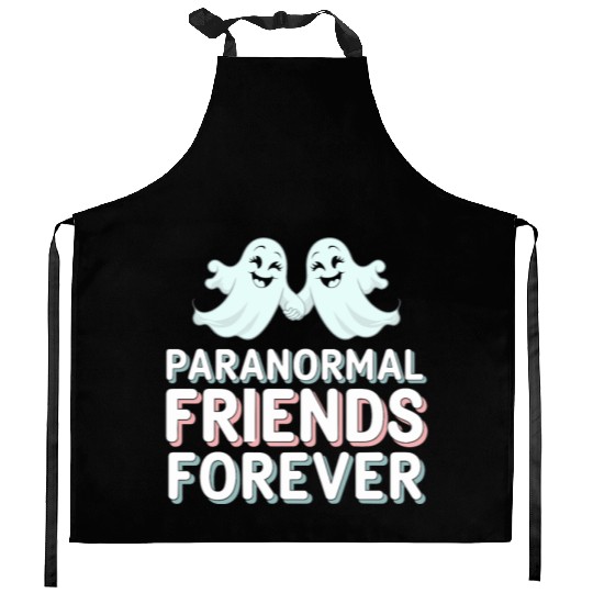 Paranormal Comedy Funny Ghost Humor Lighthearted Kitchen Aprons