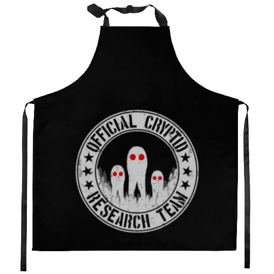 Cryptid Research Team Aliens Fresno Nightcrawlers Kitchen Aprons