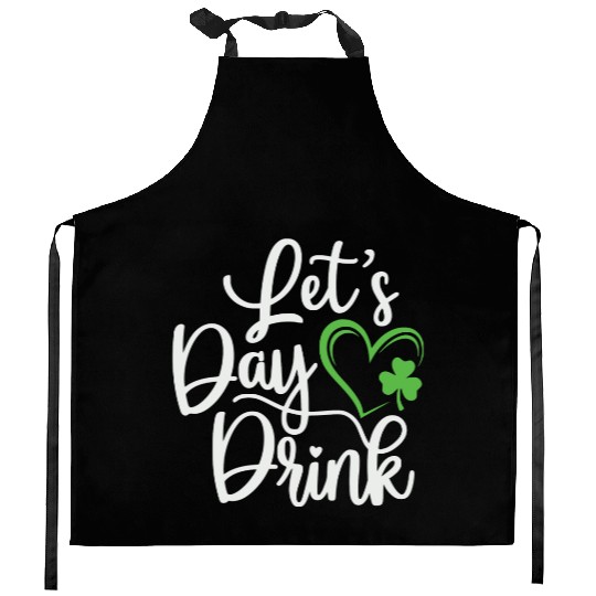 St Patricks Day,Shamrock Kitchen Aprons