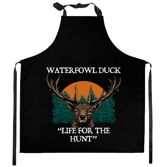 Waterfowl Duck Live for Hunt Cast Around Hunting Kitchen Aprons