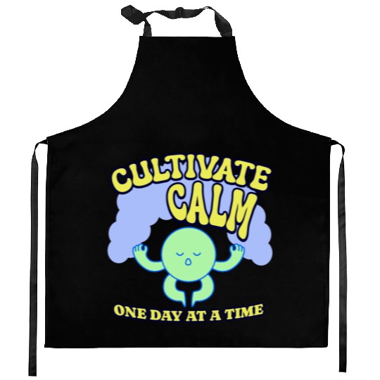 Cultivating Calm One Day At A Time Peaceful Kitchen Aprons