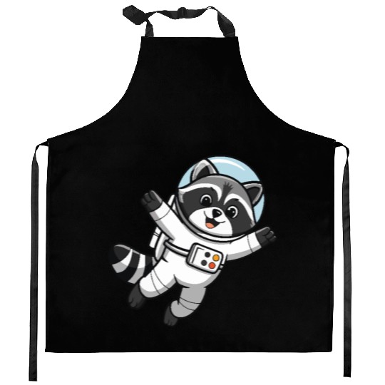 Astro Racoon for Kids Astronaut Kitchen Aprons