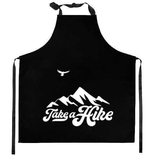 Take A Hike Kitchen Aprons
