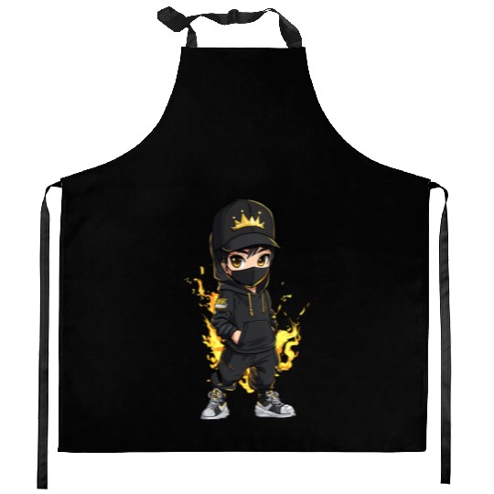Crown Zero - Royal Street King Kitchen Aprons