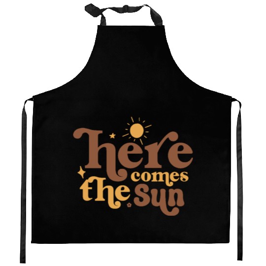 Here Comes The Sun Kitchen Aprons