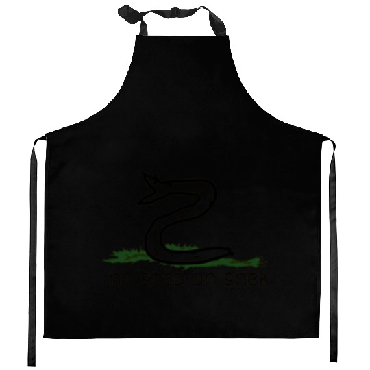 No Step On Snek Kitchen Aprons
