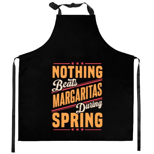 Nothing Beats Margaritas During Spring Season Fun Kitchen Aprons