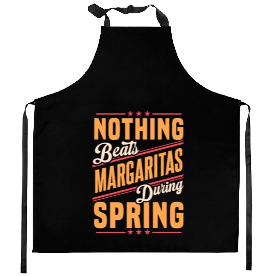Nothing Beats Margaritas During Spring Season Fun Kitchen Aprons