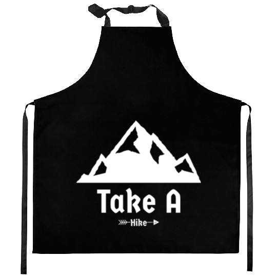 Take a Hike – Mountain Hike Adventure Kitchen Aprons Kitchen Aprons