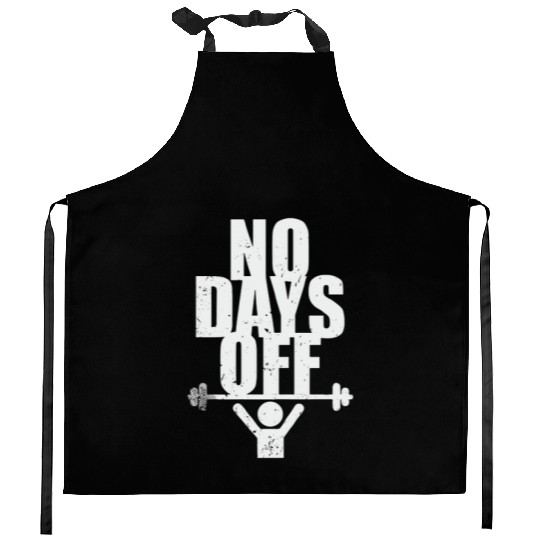 No Days Off Gym Kitchen Aprons