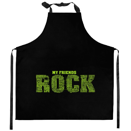 My Frineds fraternity Kitchen Aprons