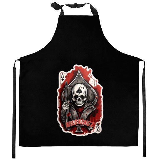 Ace of Spades Kitchen Aprons