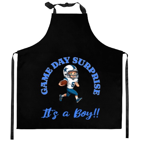Game Day Surprise for Football Lovers Its a Boy Kitchen Aprons