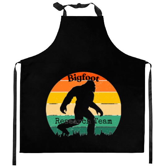 Bigfoot Research Team spectrum Kitchen Aprons
