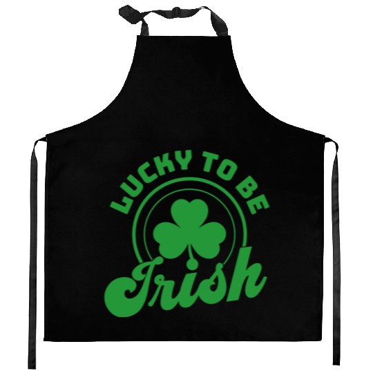 Lucky | Lucky to be Irish | Lucky Shamrock Kitchen Aprons